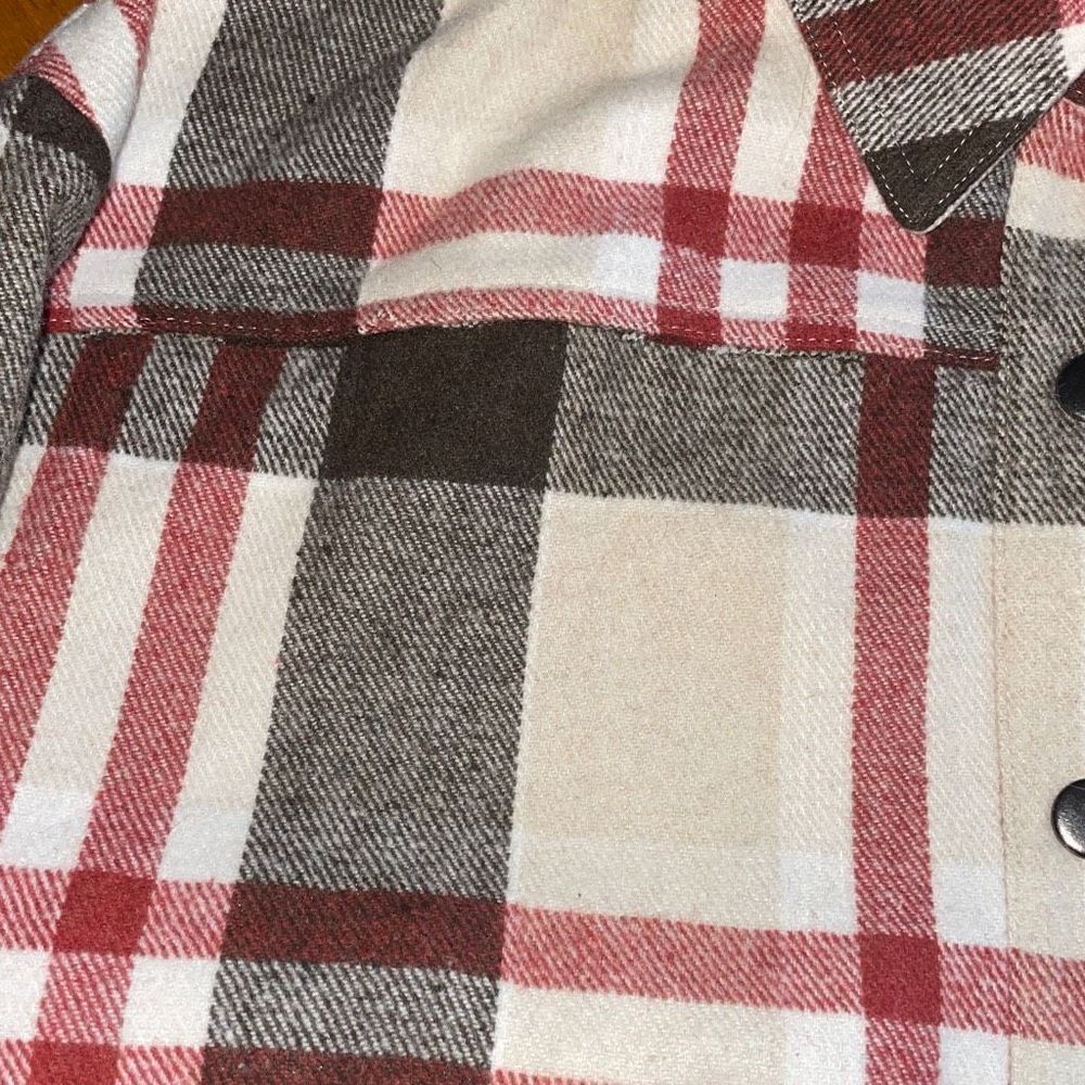 Bcbgeneration Plaid Jacket Size Medium - image 3